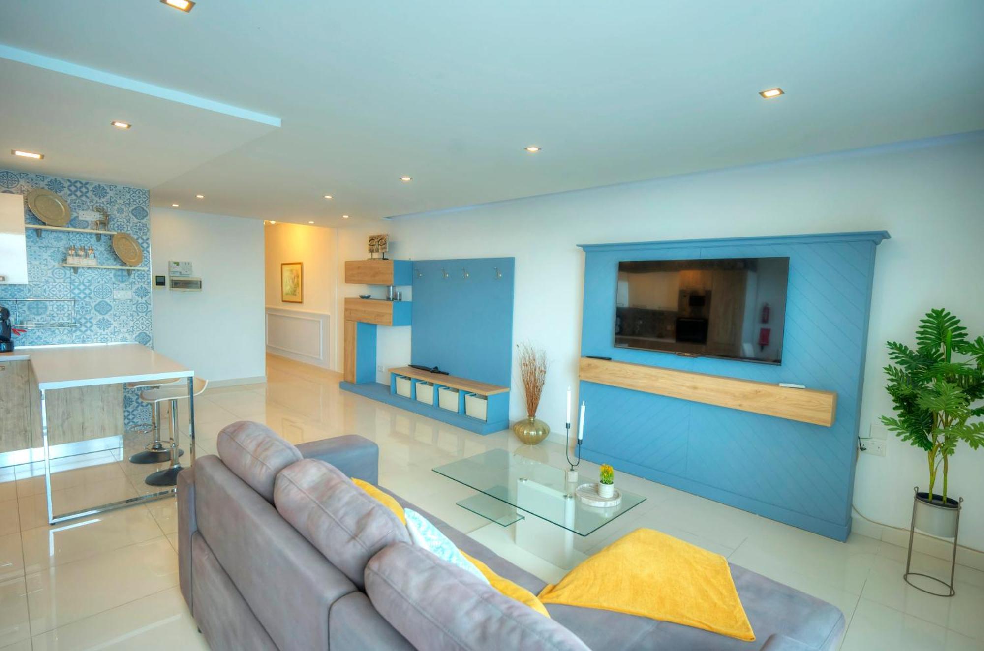Modern, Large 3Bedroom, Spectacular Views Goslm-9 Sliema Extérieur photo